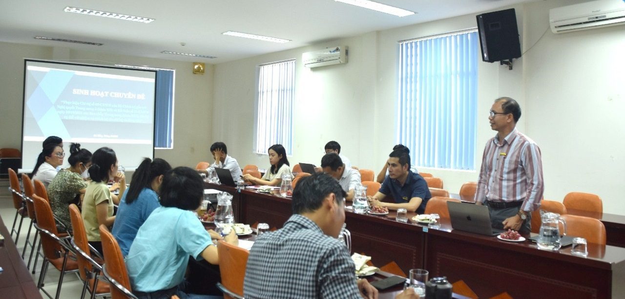 Sinh hoạt Chuyên đề Quý III năm 2023 tại Chi bộ Trung tâm Công nghệ Sinh học Đà Nẵng